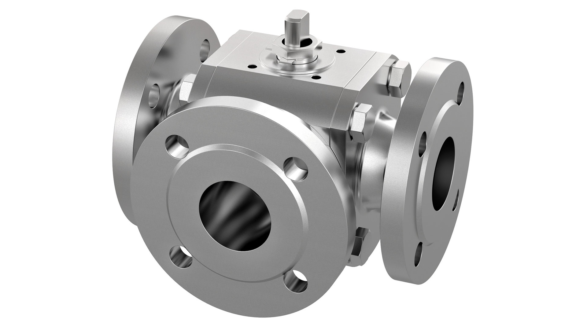 Multiple way ball valve - Multiple way ball valve - AbK-customised ball ...