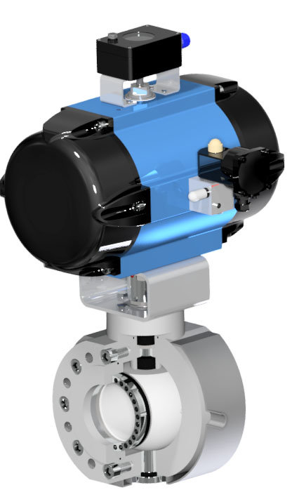 Bitumen ball valve